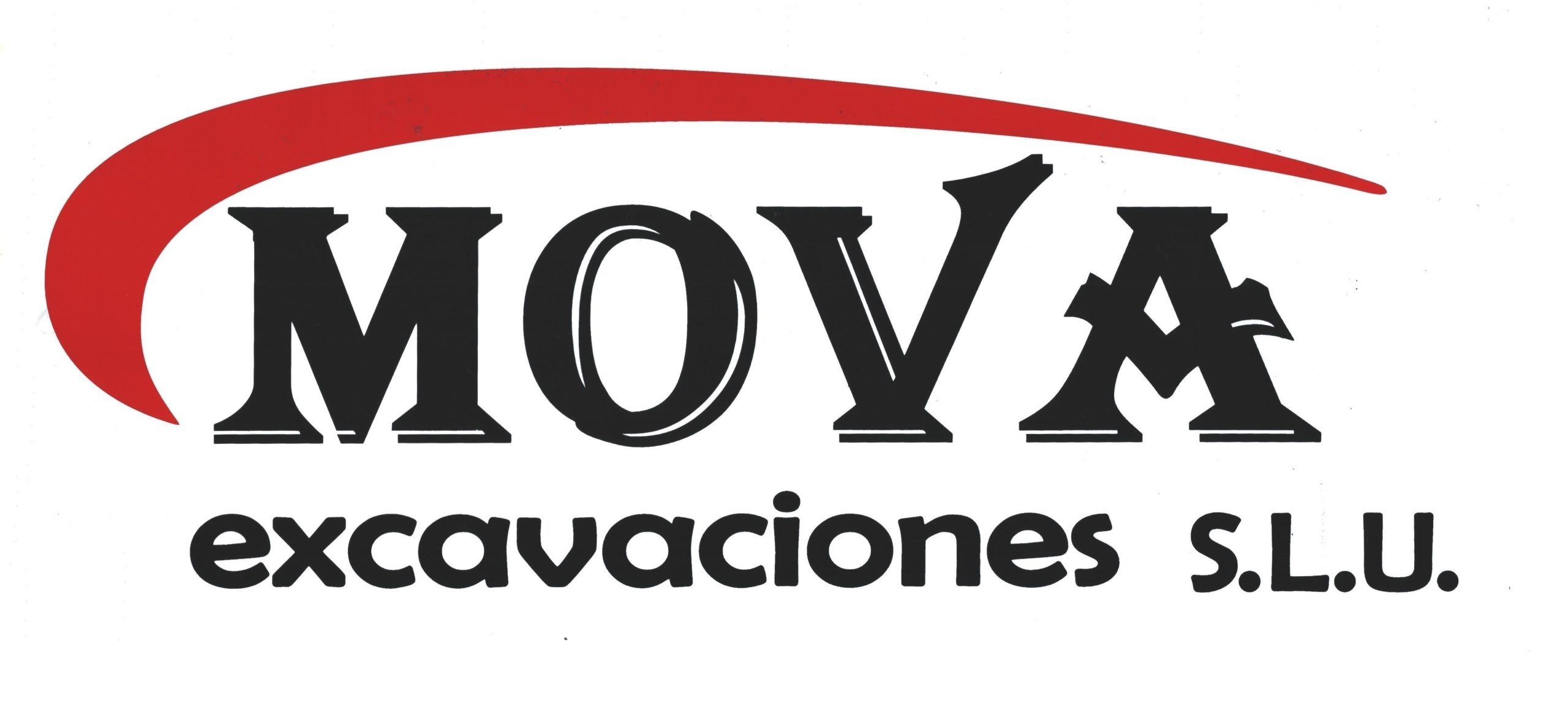 Logotipo de Mova Excavaciones S.L.U., empresa especializada en excavaciones en Ciempozuelos